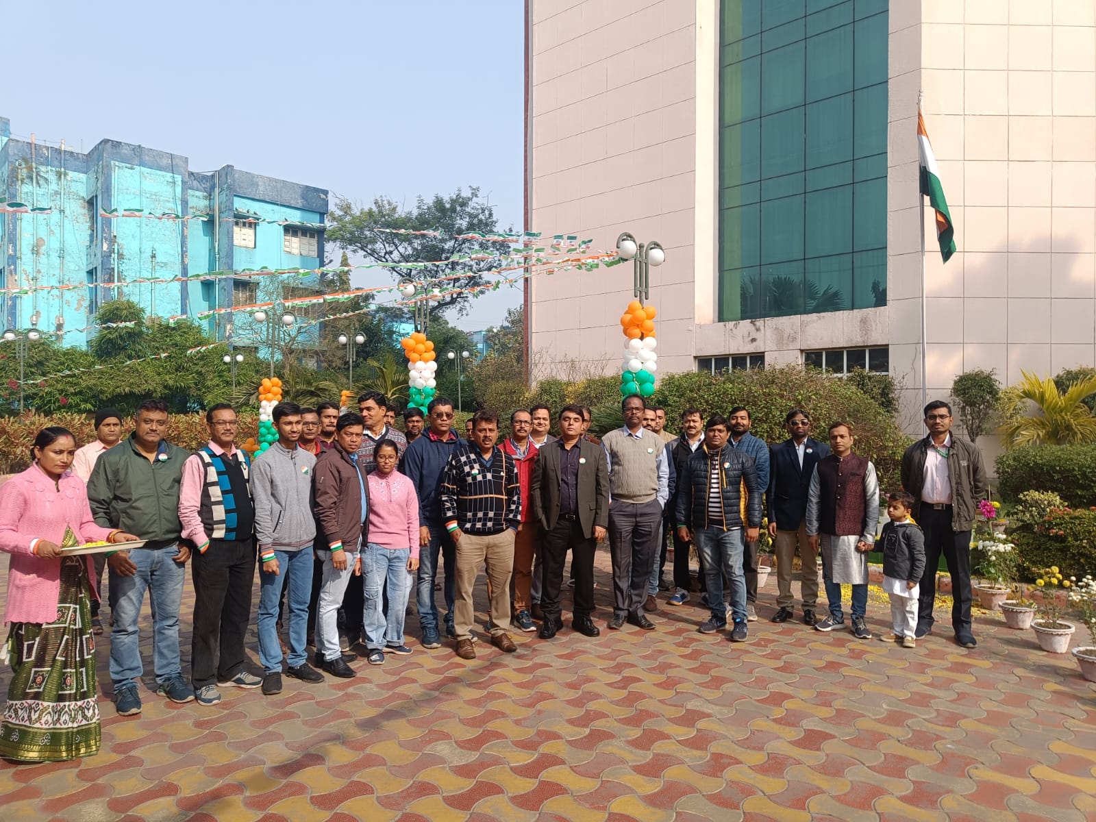 उप क्षेत्रीय कार्यालय, बैरकपुर में 75वां गणतंत्र दिवस समारोह-75th Republic Day celebration at SRO Barrackpore.